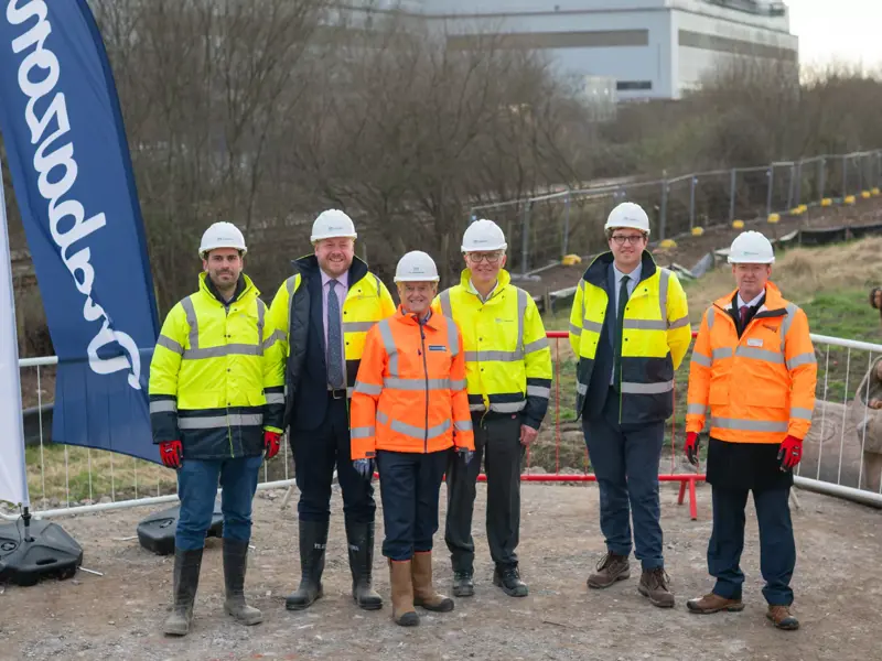 Representatives of project partners YTL Developments, Network Rail and Great Western Railway (GWR) were joined by the Mayor Dan Norris, local MP Claire Hazelgrove and co-leader of South Gloucestershire Council Ian Boulton to officially break ground for the new station at Brabazon.